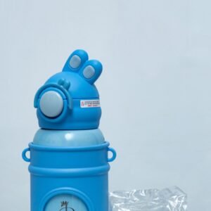 Gourde Isotherme pour Enfants – Design Lapin Bleu