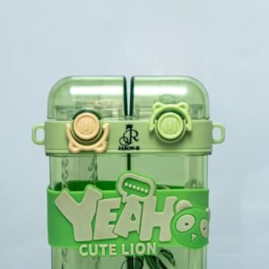 Gourde Double Compartiment – Vert – 🍃🍼