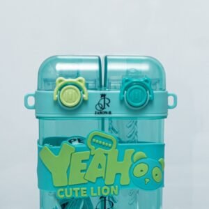 Gourde Double Compartiment – Bleu Turquoise