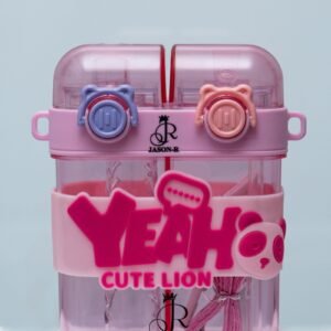 Gourde double compartiment "Yeah Cute Lion"